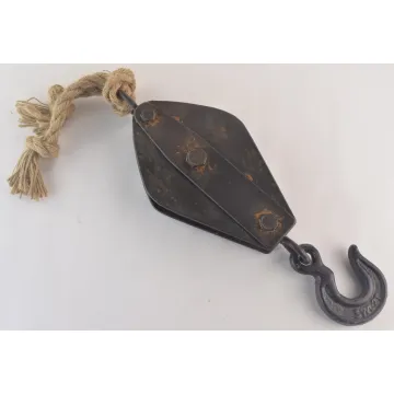Decorative Reproduction Antique Pulley - 30 Long
