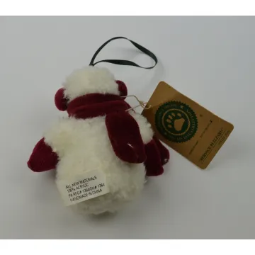 Boyds Bears Bernice Blizzard Christmas Ornament Snowman - 4 Tall With Tag