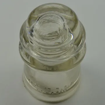 Hemingray No. 16 18-48 - Clear Glass Insulator - 4 Tall
