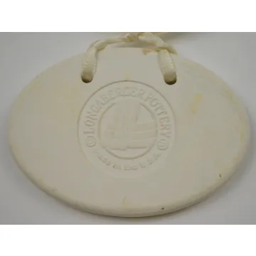 Longaberger Pottery 1999 Baby Basket Tie-On