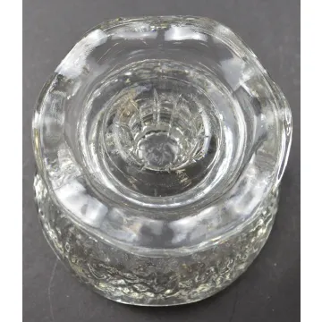 Anchor Hocking Clear Glass Candle Stax Holder