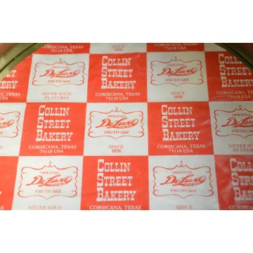 Collin Street Bakery 100 Years Delux Fruit Cake Tin - 7.125 Wide