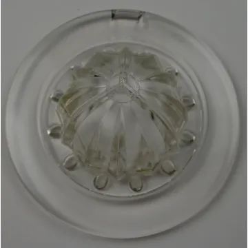 Vintage Clear Glass Reamer Juicer - 5.25 Round