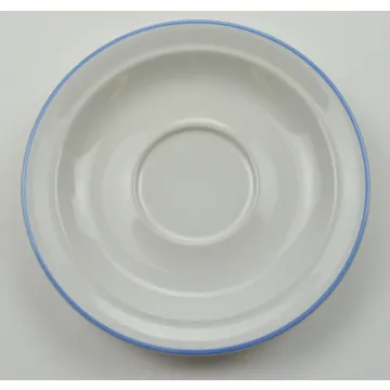 American Royalty Flat Cup Saucer - Natalie Pattern - 6 Round