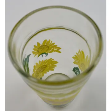 Anchor Glass (Anchor Hocking) - Golden Harvest Pattern - 16 Oz. Tumbler
